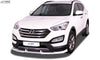 HYUNDAI Santa Fe (DM) 2012-2015 Front Lip Splitter UNPAINTED