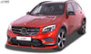 MERCEDES GLC X253 & GLC Coupé C253 -2019 Front Lip Splitter UNPAINTED