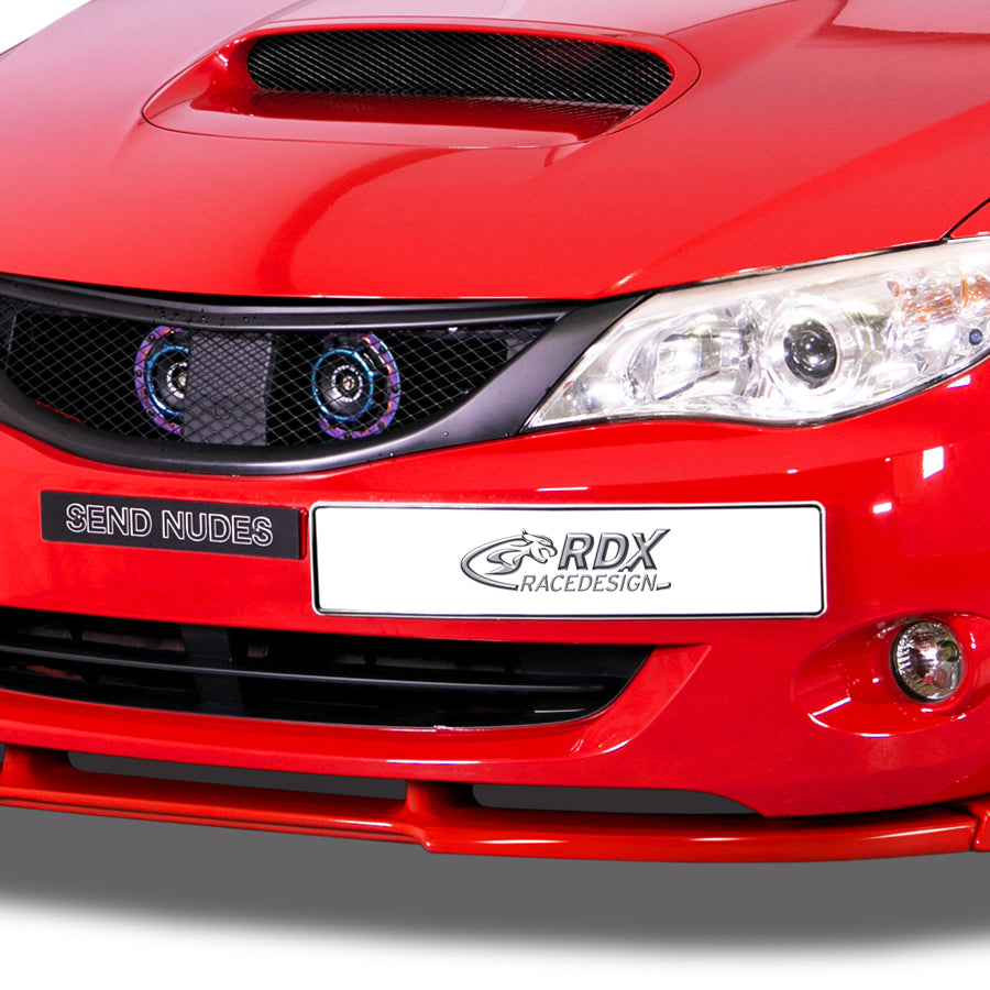 SUBARU Impreza (GR) 2007-2011 Front Lip Splitter UNPAINTED