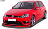 VW Golf 7 R-Line (-2017) Front Lip Splitter UNPAINTED