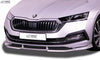 SKODA Octavia 4 / IV (NX) Front Lip Splitter UNPAINTED