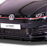 VW Golf 7 GTI TCR Facelift 2017+ Front Lip Splitter UNPAINTED