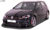 VW Golf 7 GTI TCR Facelift 2017+ Front Lip Splitter UNPAINTED