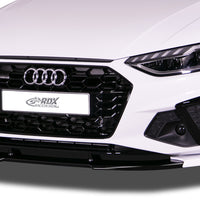 AUDI A4 8W B9 Facelift (2019+, for S-Line- and S4-Frontbumper) Front Lip Splitter