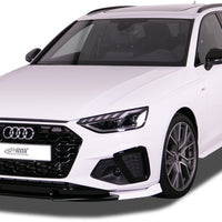 AUDI A4 8W B9 Facelift (2019+, for S-Line- and S4-Frontbumper) Front Lip Splitter