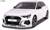 AUDI A3 8Y S-Line & S3 Front Lip Splitter UNPAINTED