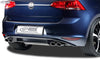 VW Golf 7 "R-Look" Rear Bumper Spoiler UNPAINTED