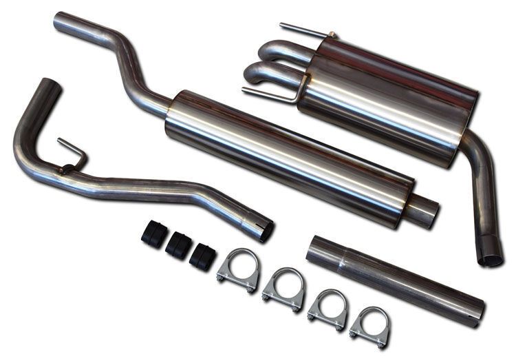 Saab 9-3 II 1.8T/2.0 T Stainless Exhaust System