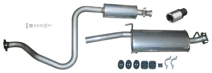 Saab 9-3 I 2.0L / 2.3L Stainless Exhaust System