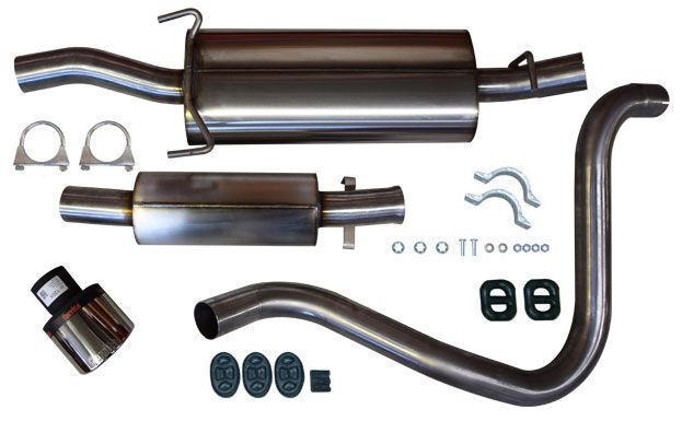 Saab 900 II / 9-3 I Turbo (not cab.) Sports exhaust system