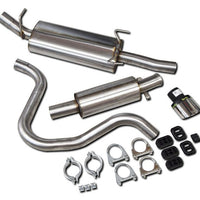 Saab 9-3 I Aero 2.0T, Viggen 2.3T (not Cab.) Sports exhaust system