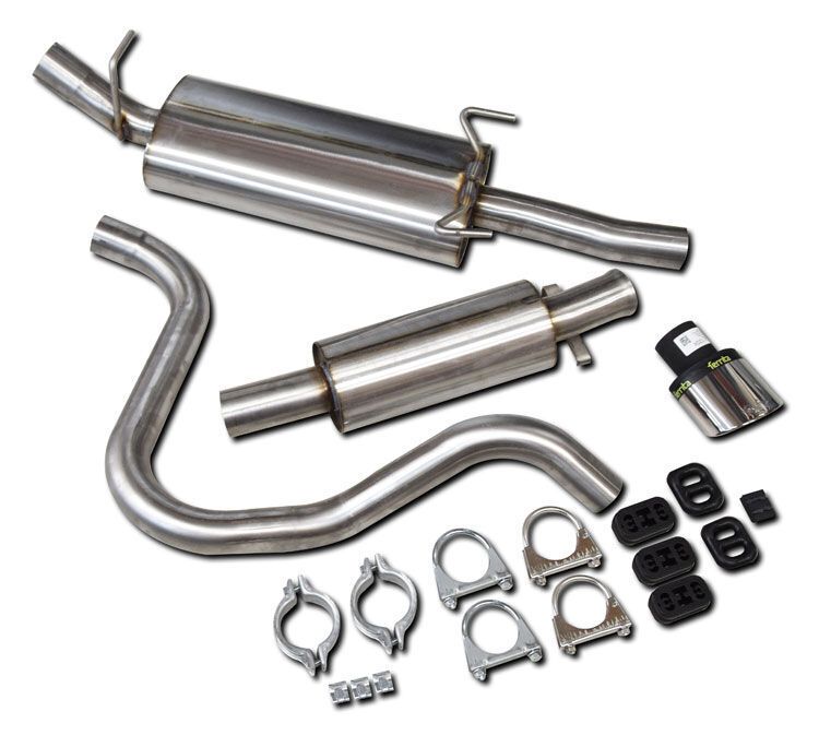 Saab 9-3 I Aero 2.0T, Viggen 2.3T (not Cab.) Sports exhaust system