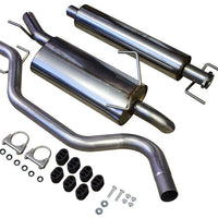 Saab 9-5 I 2.0T-2.3T hidden tailpipe Stainless Exhaust System