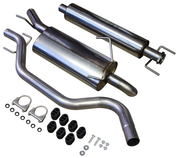 Saab 9-5 I 2.0T-2.3T hidden tailpipe Stainless Exhaust System