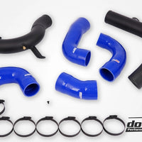 AUDI SEAT SKODA VW 1.8 / 2.0 TSI (MQB) OEM/do88 IC Pressure pipes, Blue/Black hoses