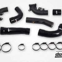 Toyota Yaris GR Pressure pipes for do88 IC, Black hoses