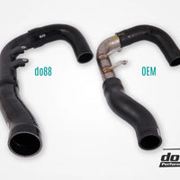 Toyota Yaris GR Pressure pipes for do88 IC, Black hoses