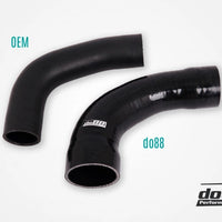 Toyota Yaris GR Pressure pipes for do88 IC, Black hoses