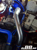 Volvo 7/940 Turbo Center Connection pipe kit ,black/blue hoses ,OEM/3'' throttle body