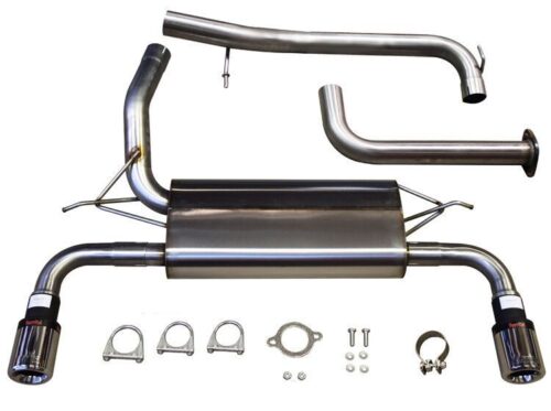 Volvo S40 II / V50 T5, (2WD) Stainless sports exhaust system