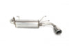 Mazda MX5 Rear Muffler 1 Tip, Round 100mm (SS)