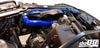 BMW M3 E46 Radiator Aluminum, Blue/Black hose