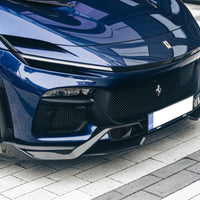 Ferrari Purosangue CARBON Performance Aero front splitter