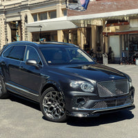 BENTLEY BENTAYGA 21- Forged Carbon fiber front bumper splitter