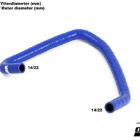 Suzuki Swift Sport 1.6 05-10 Crankcase vent hose Blue/Black