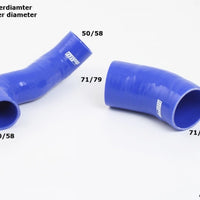 Ford Focus RS MKII Air filter box hoses Black/Blue