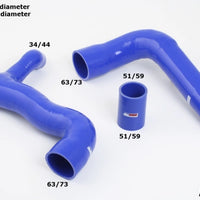 Ford Focus RS MKII Pressure hoses with symposer Black