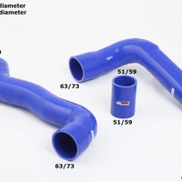 Ford Focus RS MKII Pressure hoses symposer delete Black