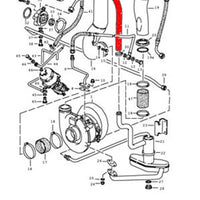 Porsche 930 Turbo Oil hoses