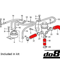 Porsche 930 Turbo Air injection hoses