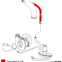 Porsche 964 Turbo Oil hoses