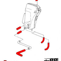 Porsche 964 Turbo Oil hoses