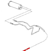 Porsche 964 Turbo Carbon canister hose