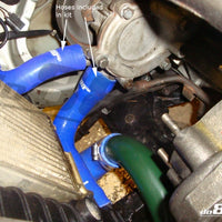 SAAB 9000 Turbo 94-98 Coolant hoses Blue/Black