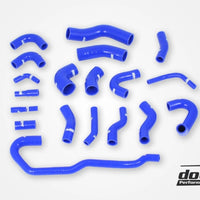 Audi RS6 C5 2002-2004 Coolant hoses Black/Blue