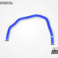 Audi RS6 C5 2002-2004 Power steering hose Black/Blue