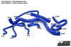 SAAB 9-3 2.0T 2003- Coolant hoses Blue/Black