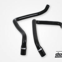 Volvo 740 760 780 940 960 D24 Heater hoses Black