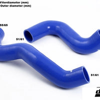 SAAB 9-3 00-03 Pressure hoses Black/Blue