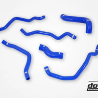 BMW 320 323 325 328 330 E46 Coolant hoses Blue/Black