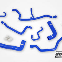 BMW 525i 525ix E34 Coolant hoses Blue/Black