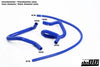 Volvo 940 92-98 Coolant hoses complement Blue/Black