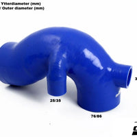 Volvo 960/SV90 Inlet hose Black/Blue