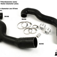 Porsche 997.1 TT/GT2 2007-09 Inlet hoses for turbo