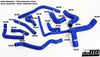 Audi S4/S6 C4 AAN Radiator hoses Blue/Black