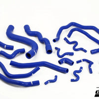 SAAB 9-3 2.8t V6 2006- Coolant hoses Blue/Black